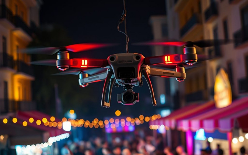Drones cautivos (Tethered)